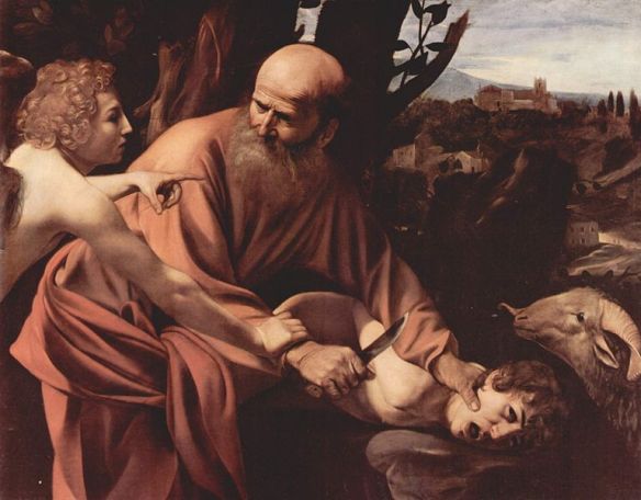 10 Caravaggio-Il sacrificio di Isacco